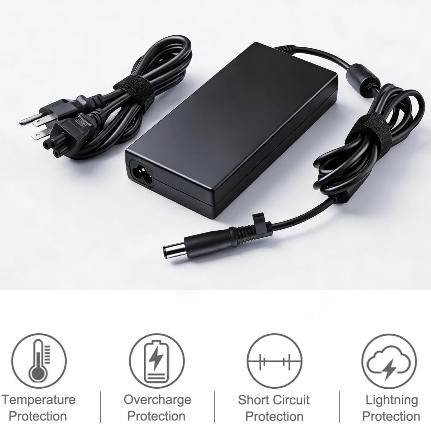 HNHTKJ 150W Charger Fit for HP Thunderbolt Dock 120W G4 4J0A2AA 4J0A2AA#ABA,HP Thunderbolt Dock G2 2UK37AA 2UK37AA#ABA G2 HSN-IX01 Docking Station 677762-001 693709-001 AC Charger