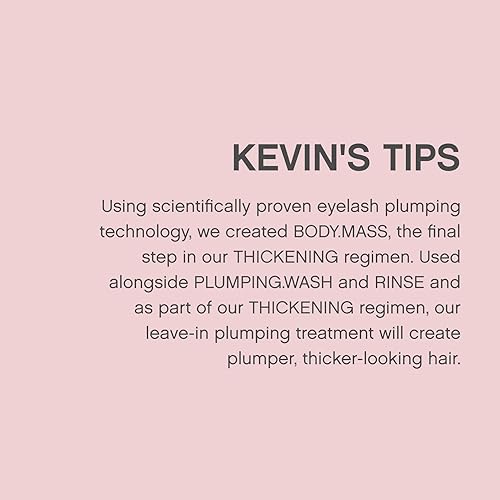 Miniatura 6 de Tratamiento Body.Mass de Kevin Murphy para dar volumen al cabello, sin enjuague, 3.4 oz