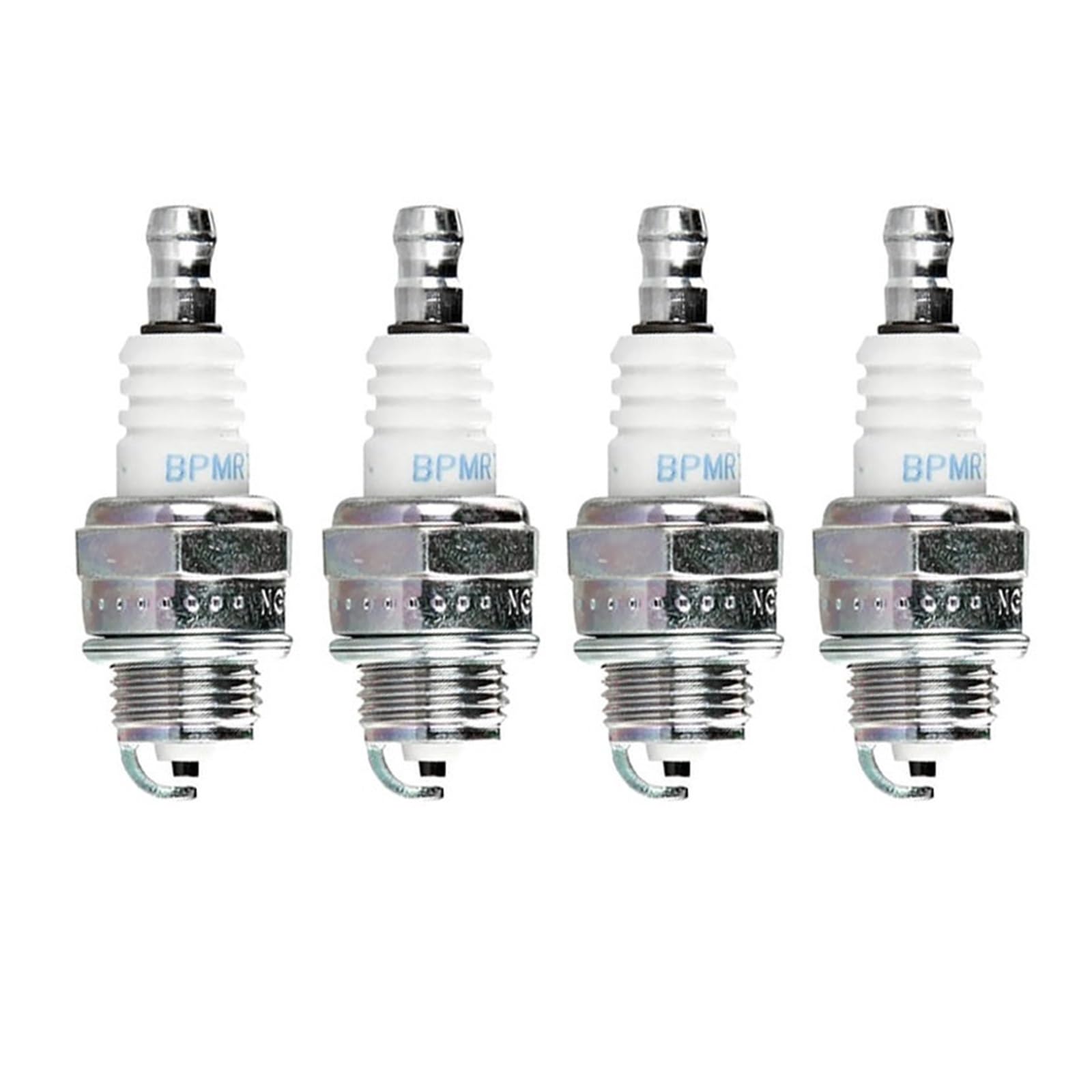Generico Candela, Compatibile con NGK, BPMR7A 4626, M14 x 1.25 | Candela per macchine da giardino, tosaerba, motosega e tagliasiepi, lunghezza filettatura 9.5mm(6pcs)