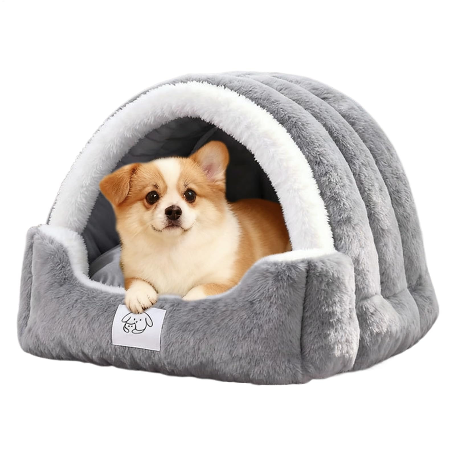 Cuccia Per Gatti A Forma Di Caverna Tenda Rilassante Per Il Sonno Degli | Tana Per Gatti Con Forma Di Casa E Tendina Per Soggiorno, Esterno, Patio, Balcone