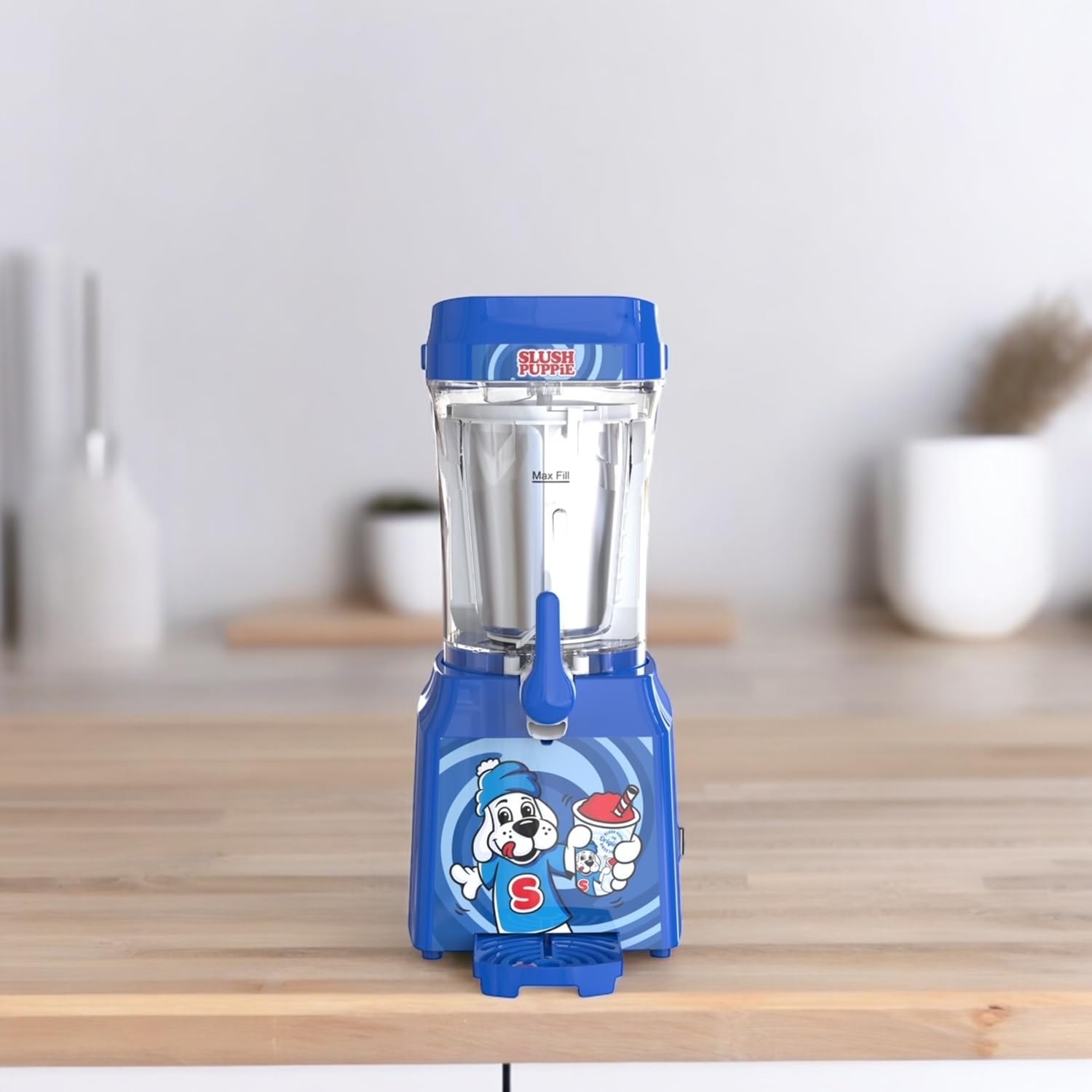 Macchina per granite Slush Puppie - 1 litro di divertimento ghiacciato con stile, macchina per granite portatile, per creare la propria granita di ghiaccio