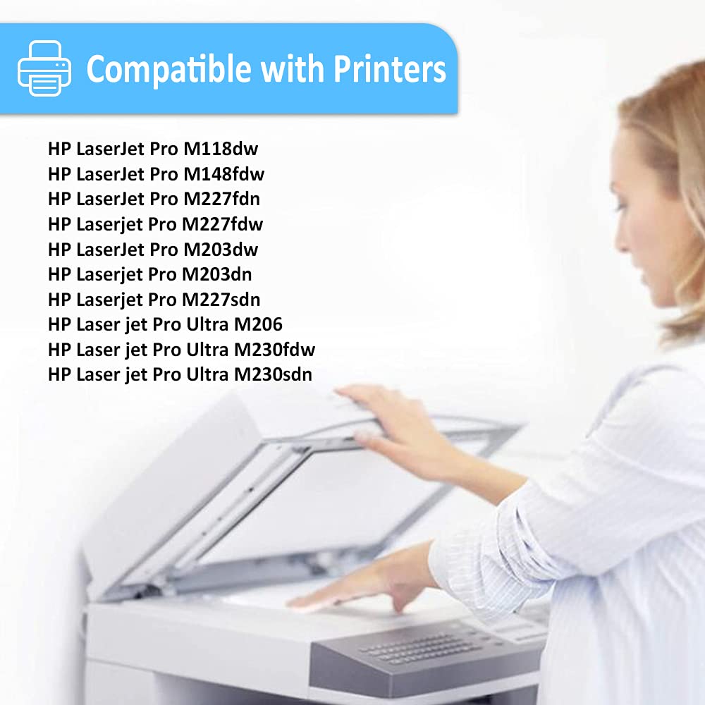 Compatibile Tamburo 32A CF232A Nero Sostituzione per HP Laserjet pro M118dw M203d M203dn M203dw M220 MFP M227fdn M227fdw M148fdw M148dw M148fdw Stampante（Tamburo 23000 Pagine）