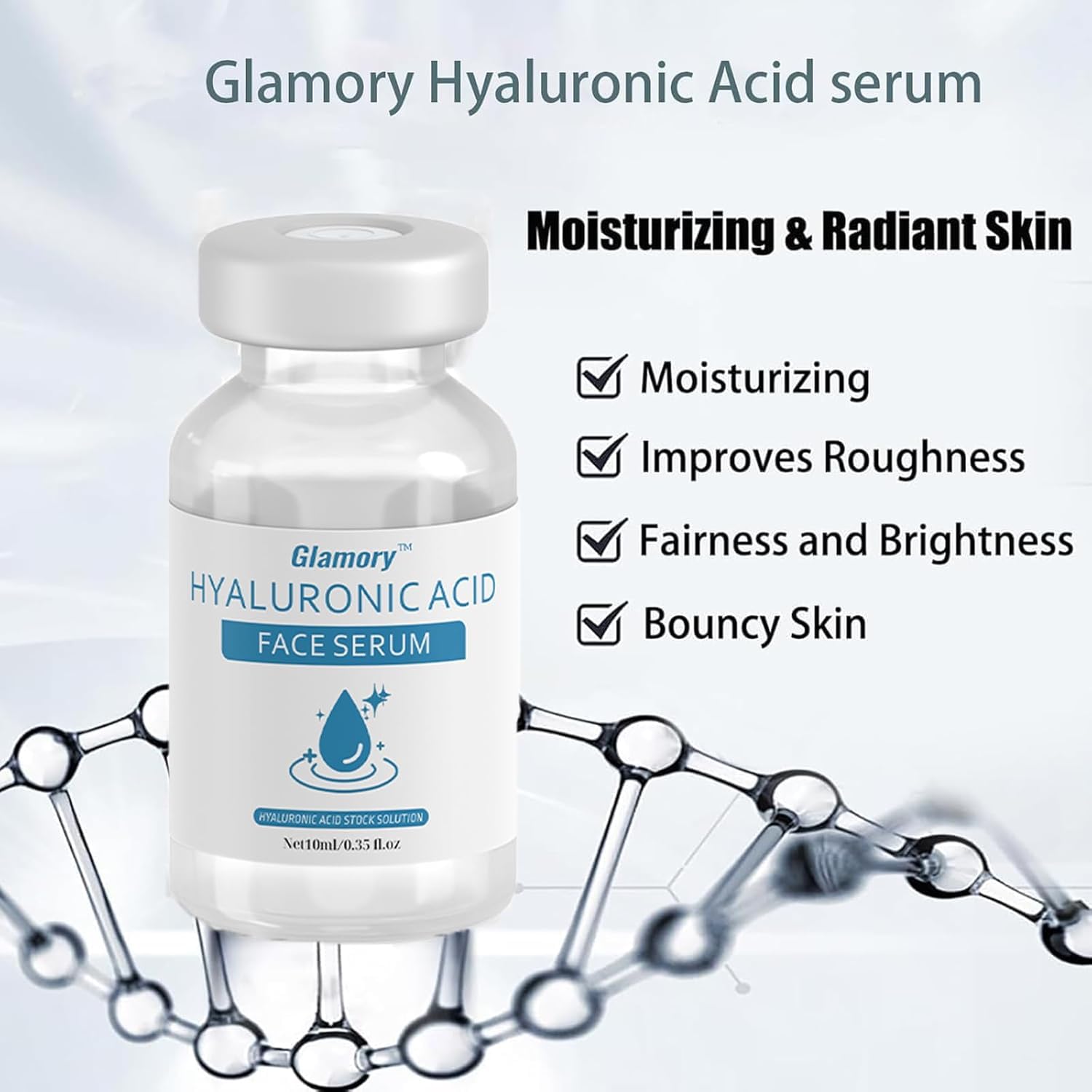 Tyafzzn Micro Infusion System for Face Hyaluronic Acid Serum for Face Anti-Ageing Serum, Improves Face Lines and Wrinkles - Image 4