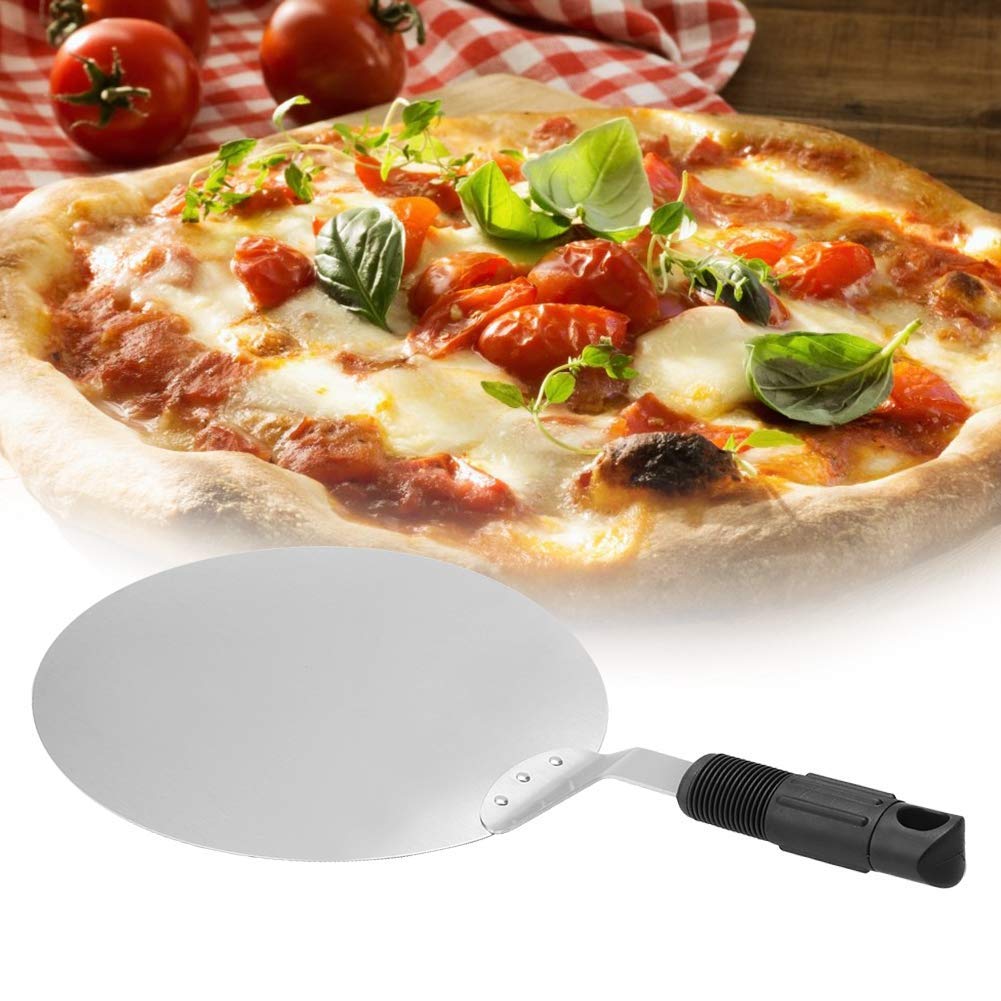 Pala para Pizzas Paleta de Acero Inoxidable para Transferencia de Horno, Herramientas ideal para horno de Pizza piedra horno & Grill