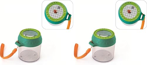 Boîte à insectes avec loupe x4, plastique végétal, dès 5 ans Hape