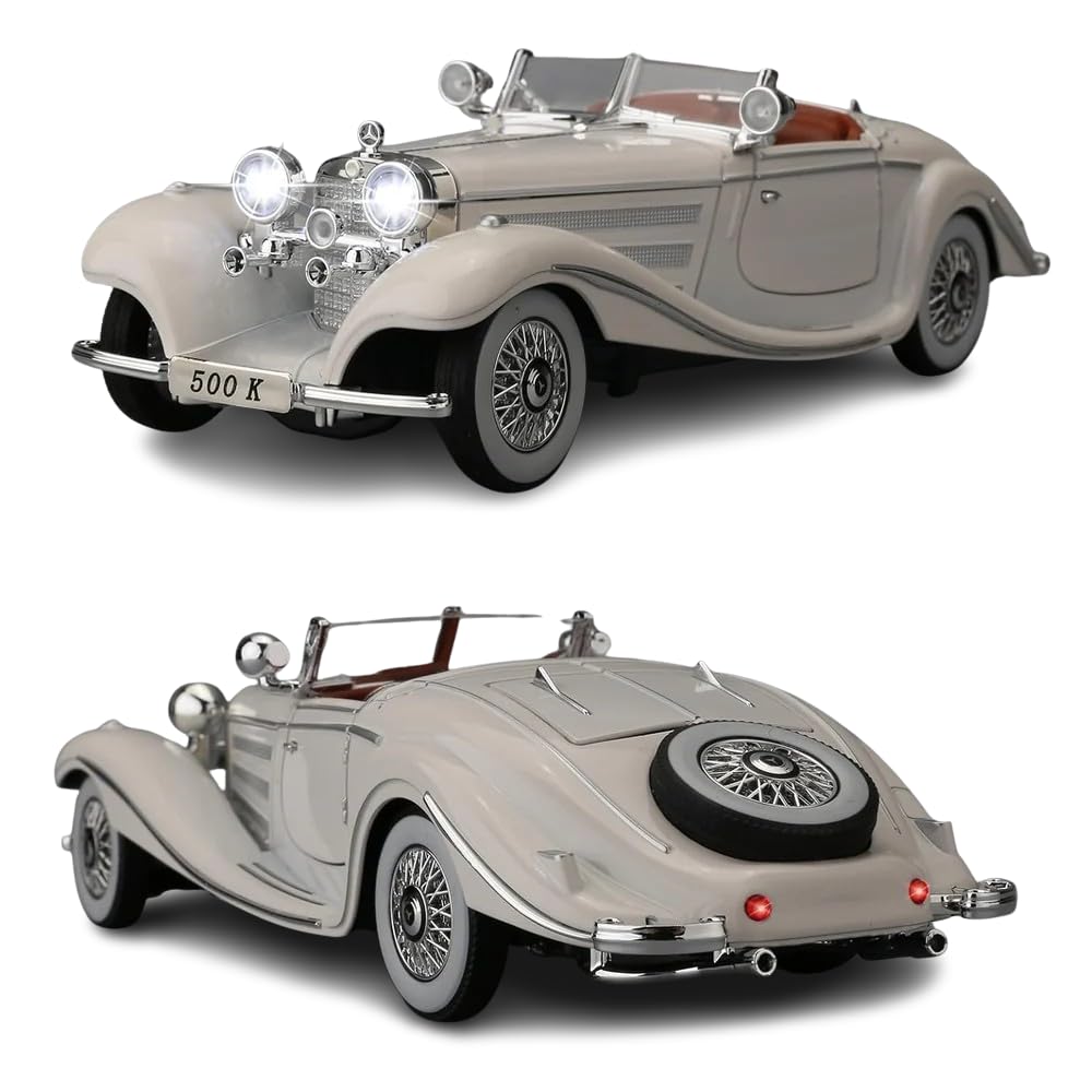 New Vintage 1936 Mercedes Benz 500K Special-Roadster Big Size 1:24