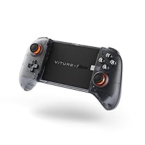 VITURE x 8BitDo Ultimate Mobile Gaming Controller – Primo al mondo per XR | USB-C latenza minima, stick Hall, gioco+carica, perf professionali Android
