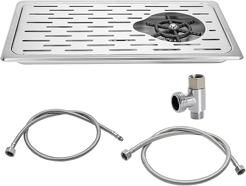 Vista 19 de DIBTSA Enjuagadora para jarra, lavadora automática de vasos de vidrio, limpiador de tazas de té con leche de acero inoxidable, para el hogar