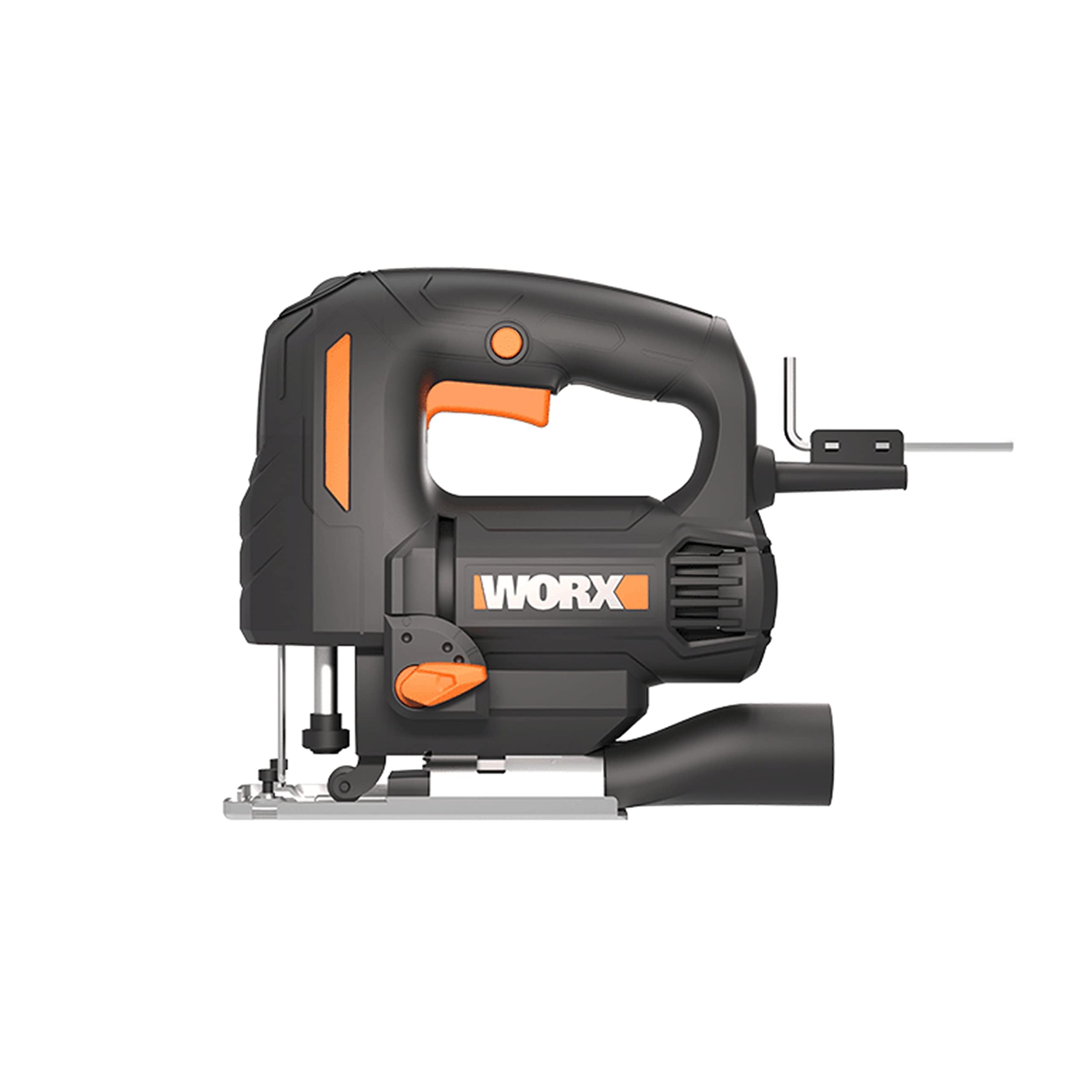 WORX Sierra de calar 550W | WX463 | Función pendular de 4 posiciones | Cambio rápido de cuchillas | Compacta y ligera | Maletín | Ideal para trabajos de bricolage