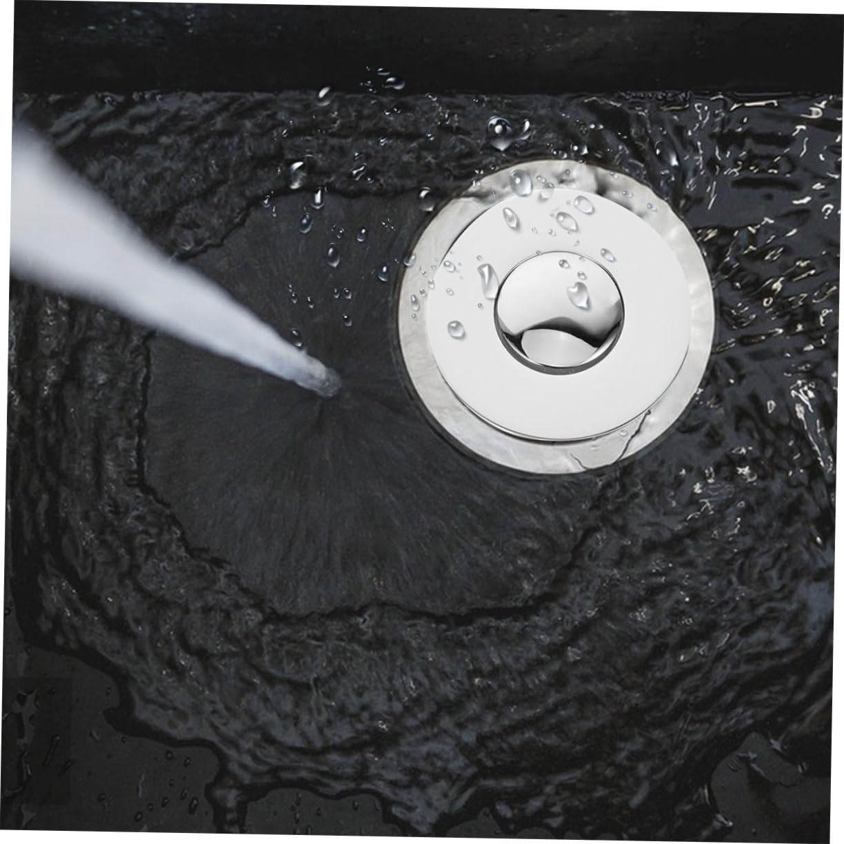 Gadpiparty 16pezzi Tappi Per Lavabo Acciaio Inossidabile Tappi Per Scarico Per Bagno Facili Da Installare e Resistente Agli Odori