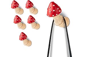 Mushroom Wall Hooks for Cozy and Functional Decor