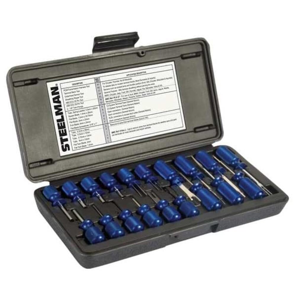 Steelman 95978 19-Piece Master Terminal Tool Kit, Tools
