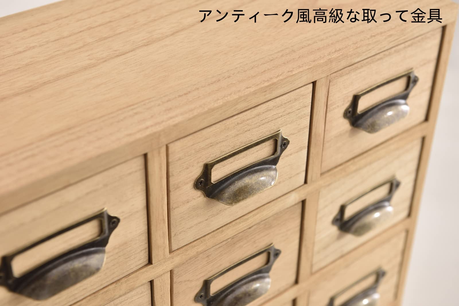 Amazon｜KIRIGEN ミニチェスト 卓上収納 小物収納 引き出しチェスト 4 