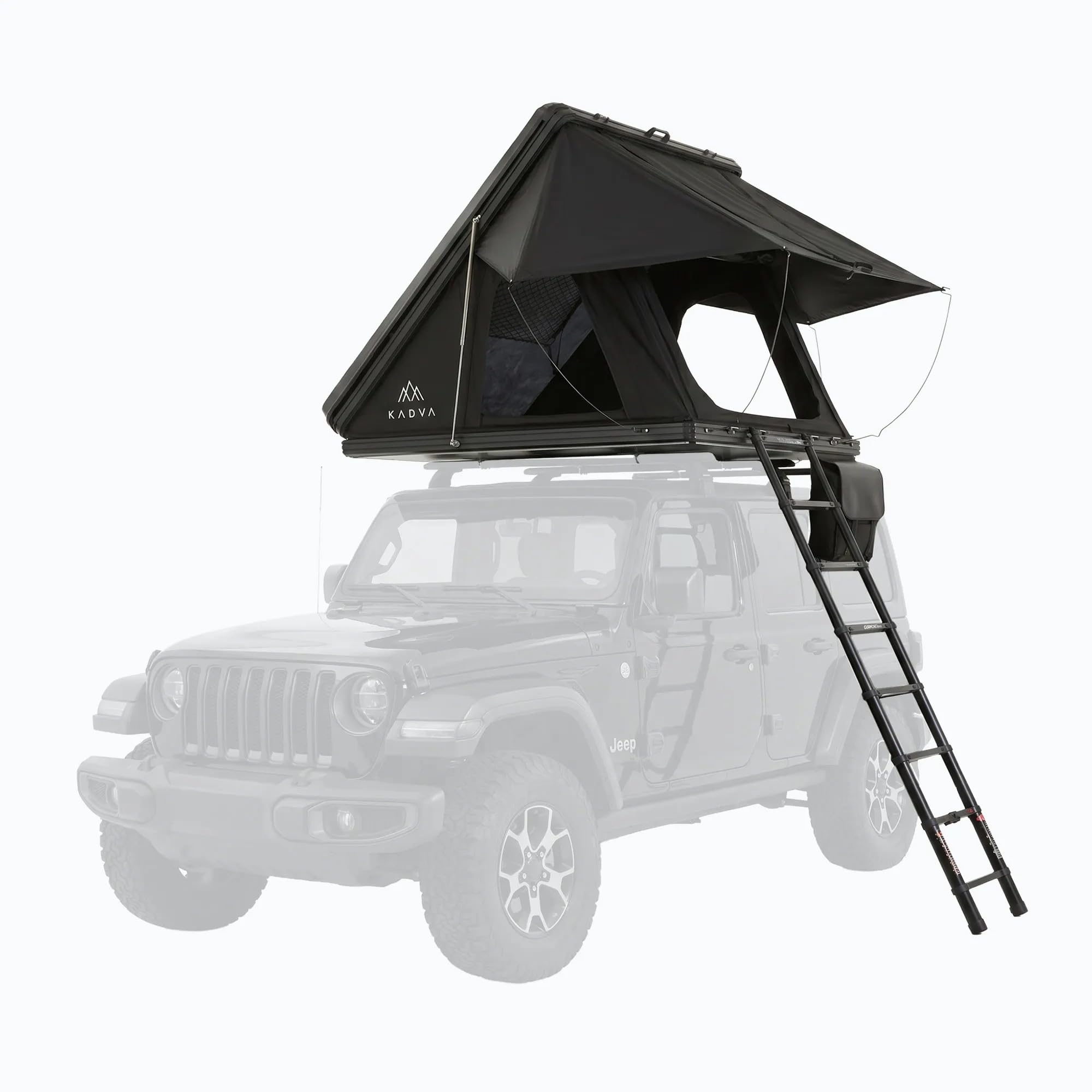 KADVA Razor Tente de toit pour 2 personnes Noir