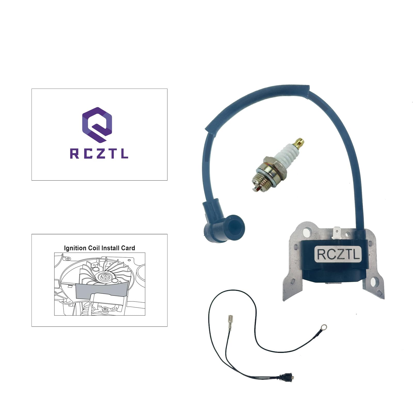 Amazon.com: RCZTL 1113 400 1310 Ignition coil and Spark Plug For