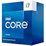Core i7-13700F Desktop Processor 16 cores (8 P-cores + 8 E-cores) 30MB Cache, up to 5.2 GHz