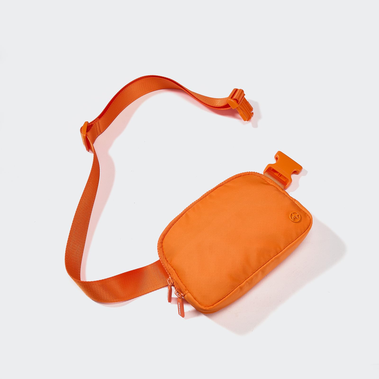 Pander Nylon Fanny Pack for Women, Two-Way Zipper Crossbody Bag view 2