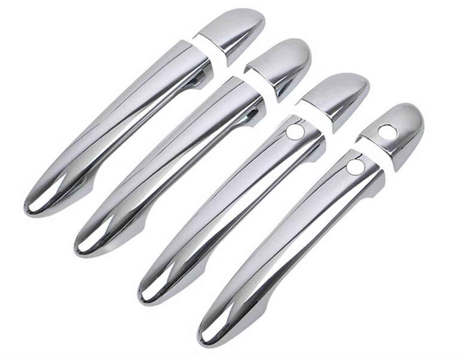 Noheeu Style5 Carbon Fiber Chrome Car Door Handle Cover Decor Trim For Mazda Cx-5 Cx5 Cx 5 2012-2020 Styling Accessories(Style5)