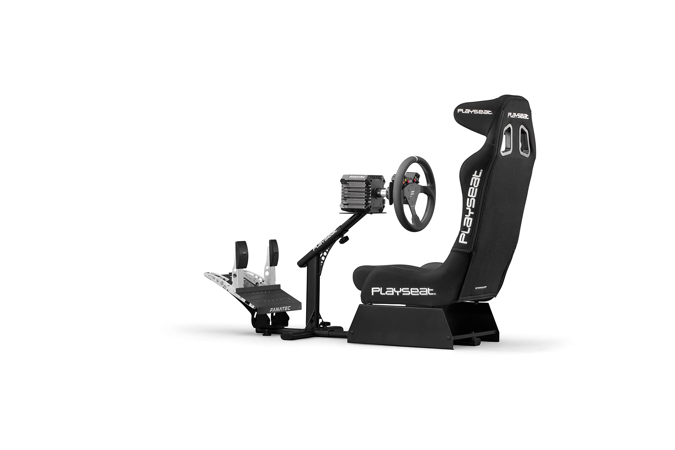 Playseat® Evolution Black レーシングコックピット PlaySeat Evolution ActiFit Foldable Racing Cockpit Black REM