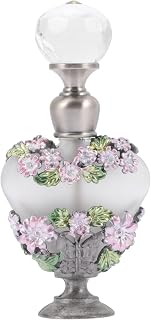 Uonlytech Vintage Perfume Bottle Empty Perfume Bottles Glass Perfume Bottles Antique Perfume Bottles for Essential Oils 5ml, Assorted Color, 8x4cm, Fashion