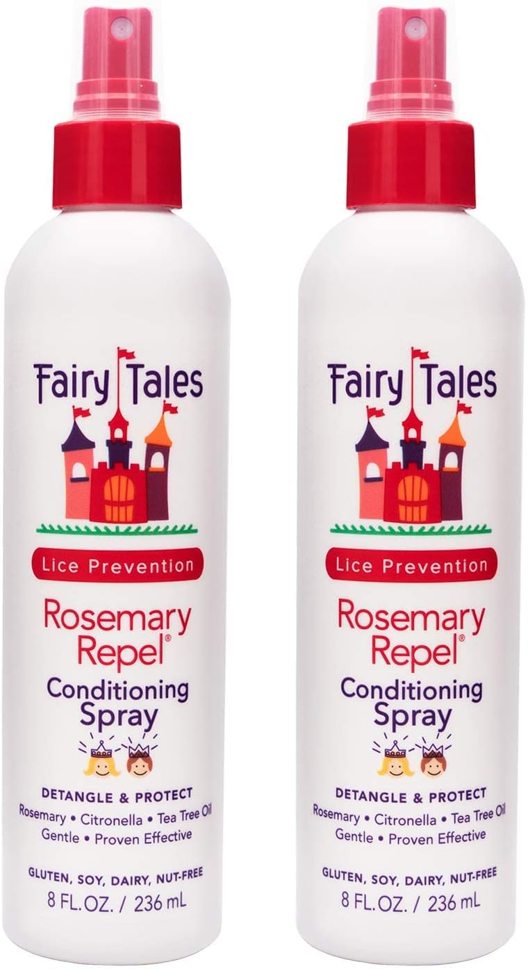 Fairy Tales Rosemary Repel Conditioning Spray 8 oz Pack of Two (now shipped in leak-proof/tamper proof sealed bottle)