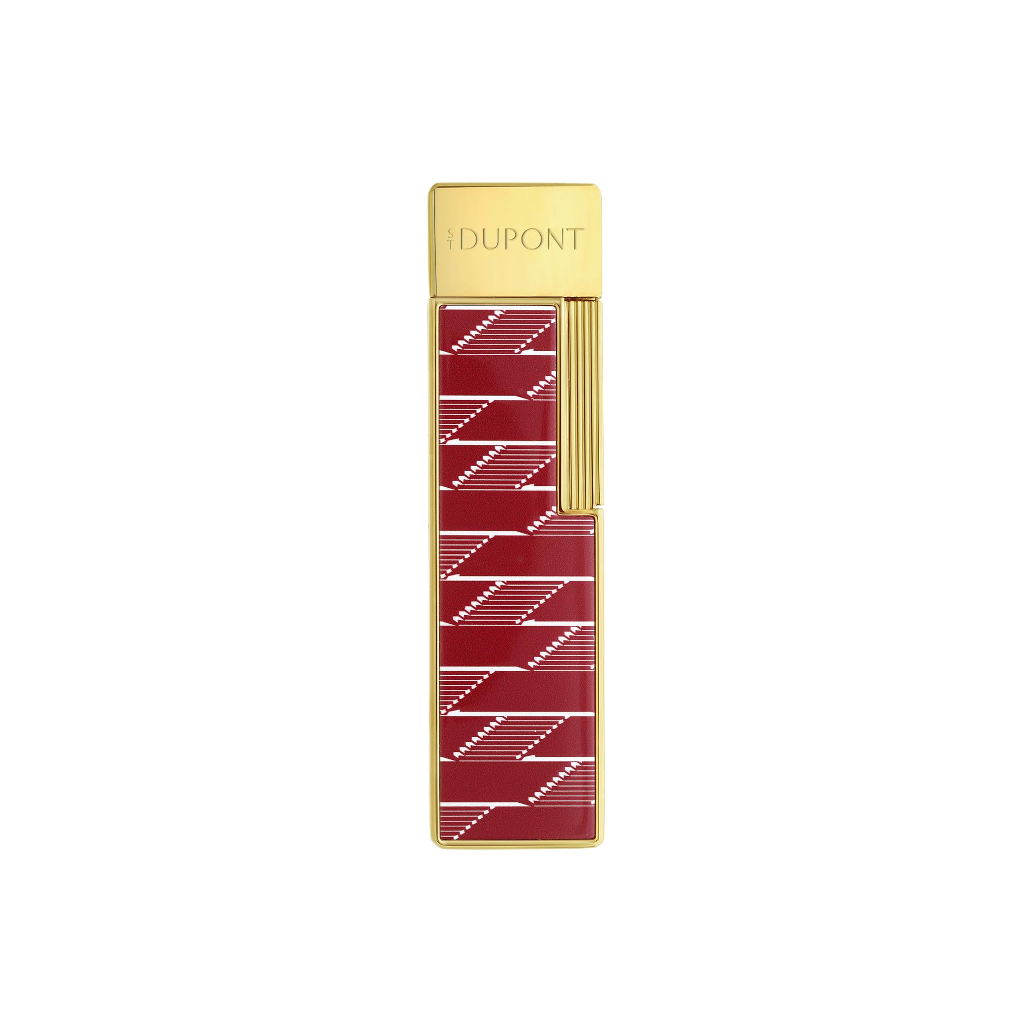 Accendino Twiggy Laccato Monogram Bordeaux : briquet luxe et fin