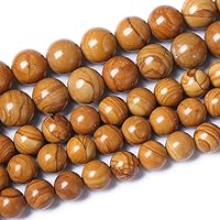 Vista 30 de 60 piezas de cuentas de piedra natural de 6 mm de esmeralda verde Cuentas sueltas redondas de piedra de curación de energía AAA para hacer joyas