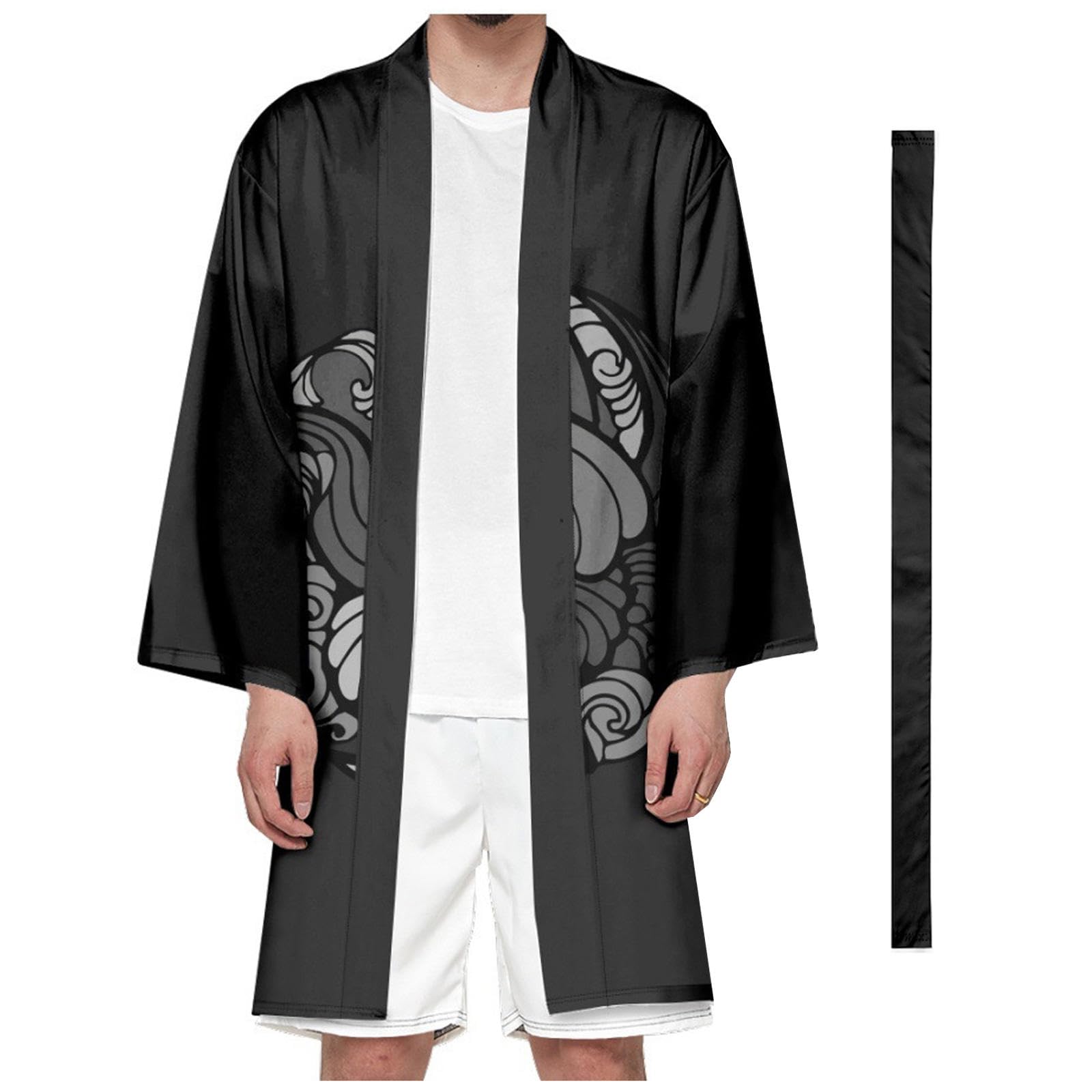 Style japonais masculin : le kimono homme ample idéal pour masquer les complexes avec confort