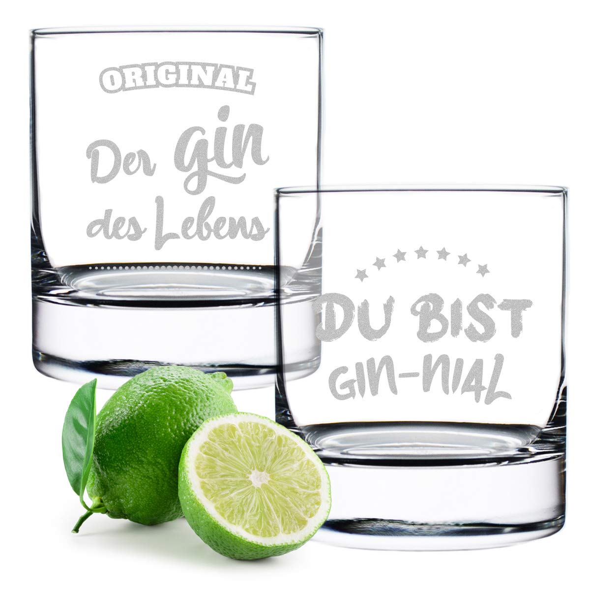 Tonic Water Polar-effekt Gin Tonic, Bicchiere Da 485 Ml, Con Incisione Bicchiere Con Nome