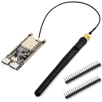 Waveshare ESP32-C5 Dual-Band Wi-Fi 6 Development Board 240MHz RISC-V ESP32-C5-WROOM-1 Series Module Multi-Protocol RISC-V MCU 32MB Flash and 8MB PSRAM with External Dual-Band Wi-Fi Antenna