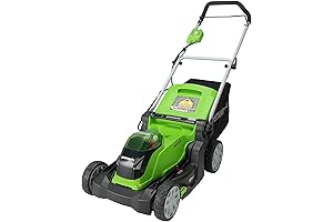 Greenworks 40V Cordless 17 inch Lawn Mower (Tool Only): Battling Grass with Efficiency and Convenience