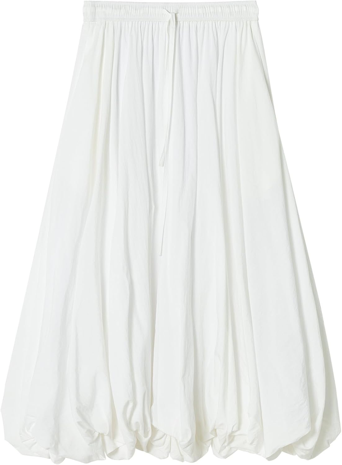 Summer Cotton Women's Casual Midi Skirt