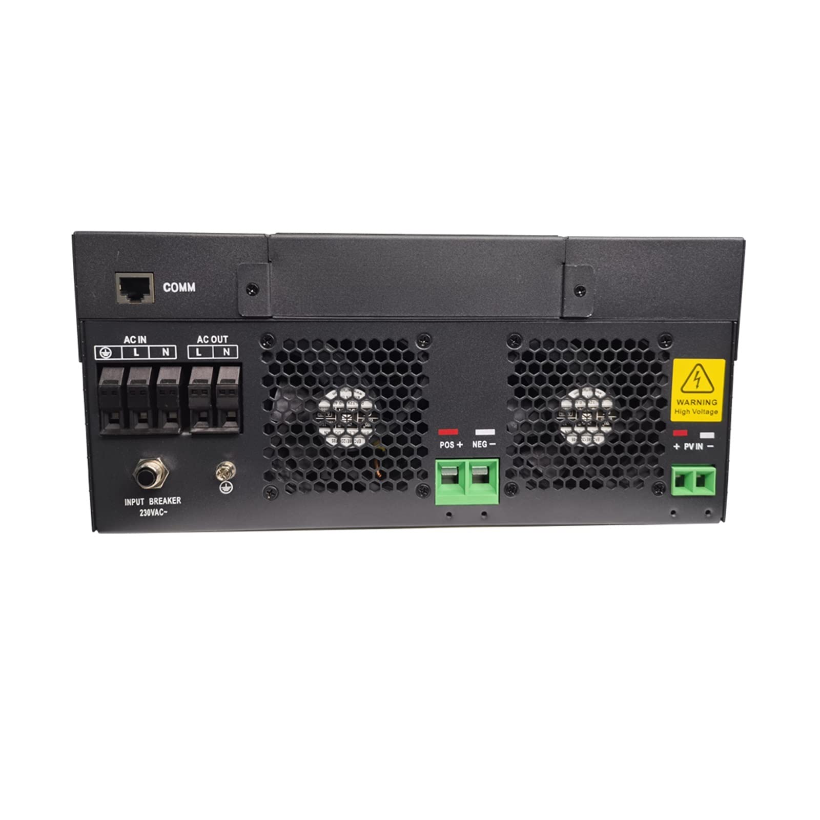 ECSFDEWOG Regulator ładowania słonecznego 5,5 kW falownik hybrydowy 230 VAC 48 V Build In100A off Grid ekran falownika może być przesuwany