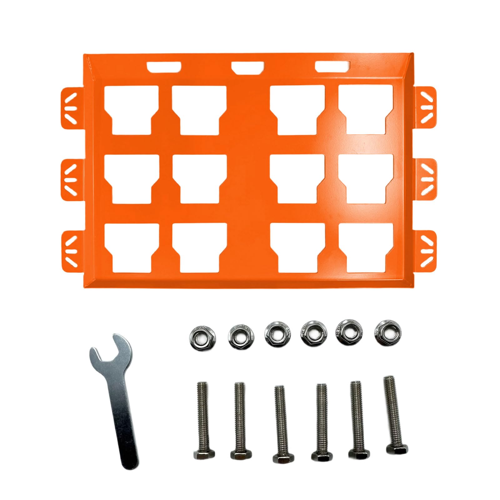 Rangement d'outils efficace via plaque de montage multifonctionnelle