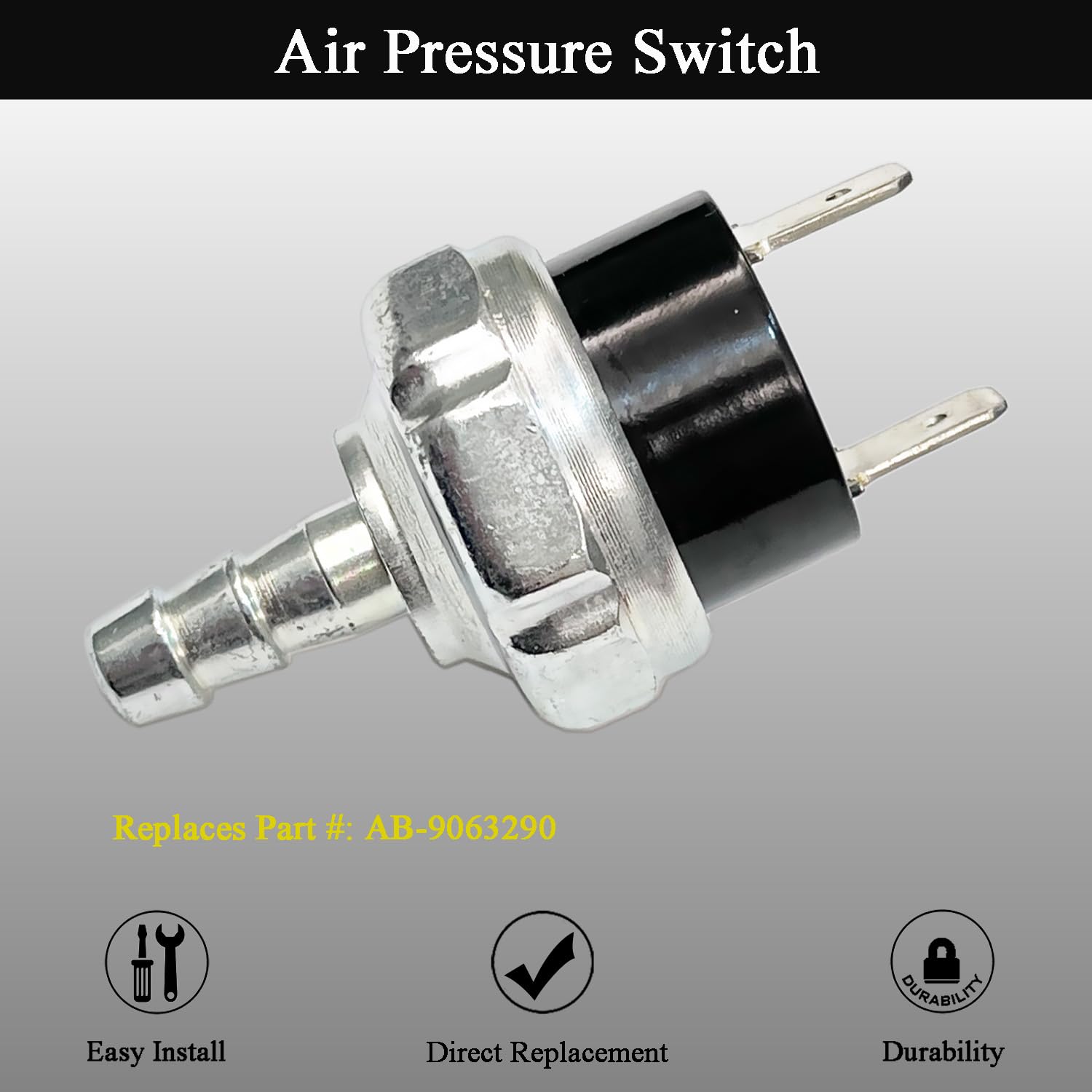 Air Compressor Pressure Switch - Fits Dewalt & More -2
