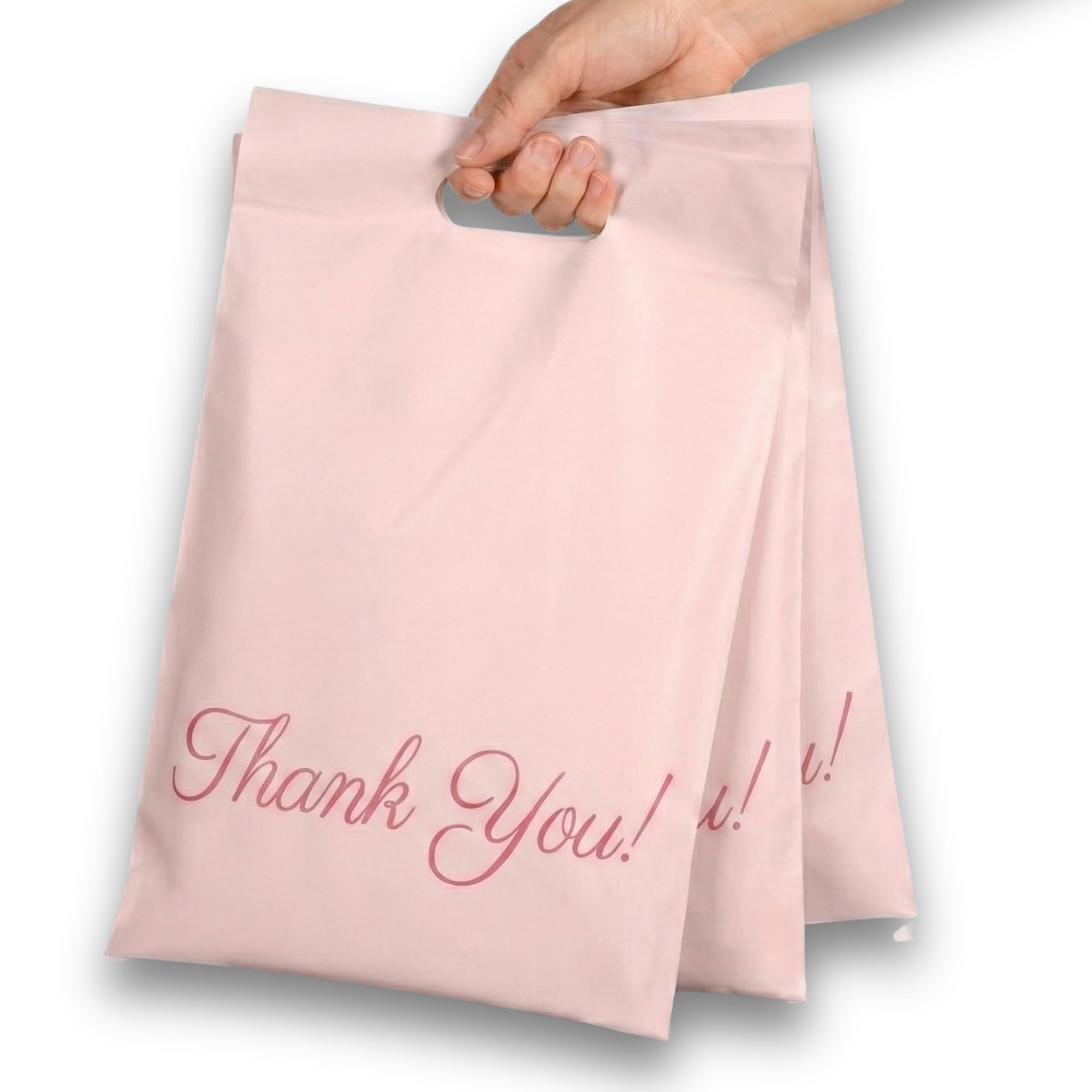 Donyson Pink Poly Mailers, 10x13, 100 Pack, Shipping Bags for Clothing