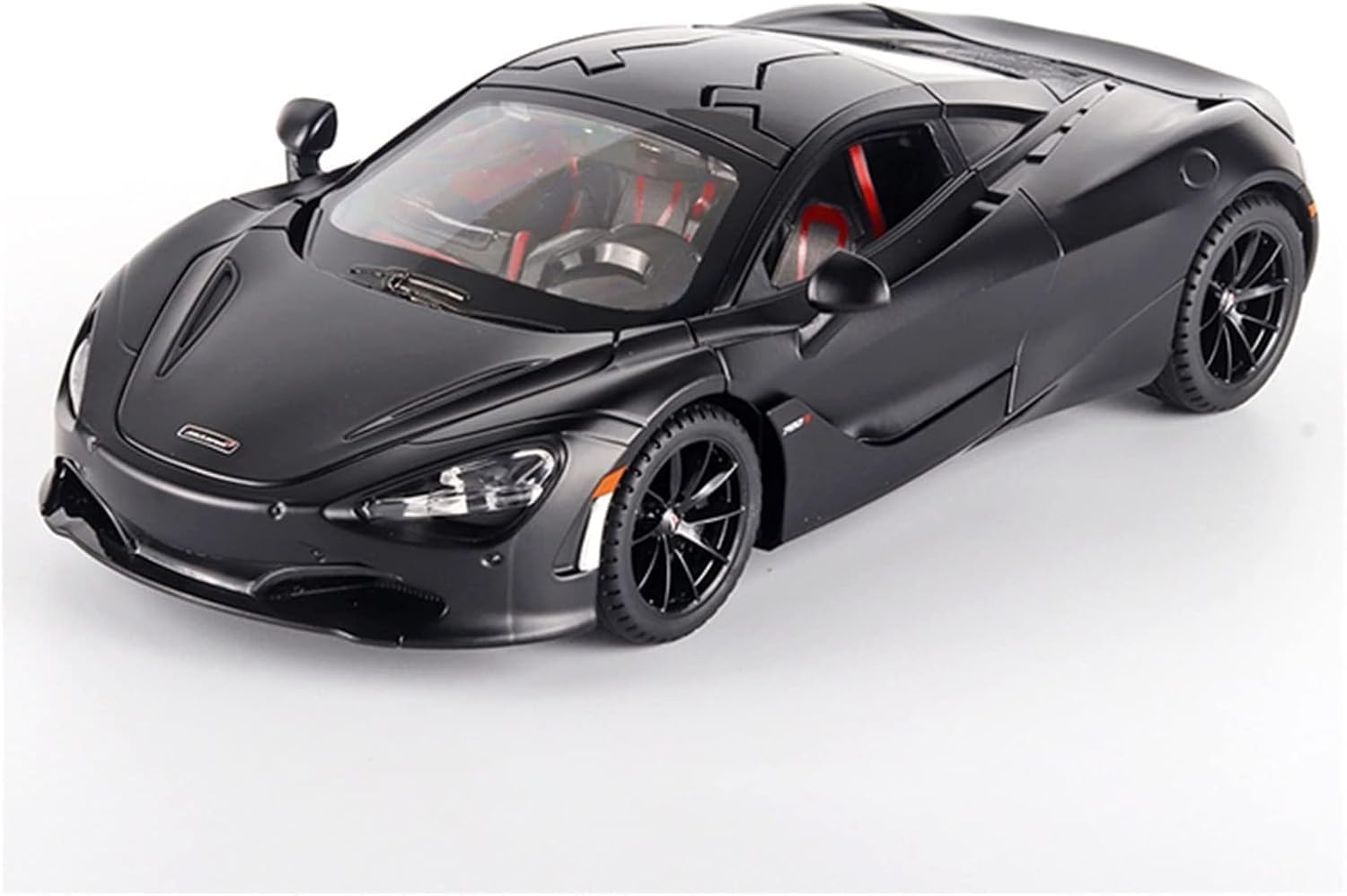 TEC TAVAKKAL McLaren 720s Toy Die-cast Metal Car Model Car Pull Back car with Openable Doors with Sound and Light for Kids Boys Girls ‎1:32 Scale