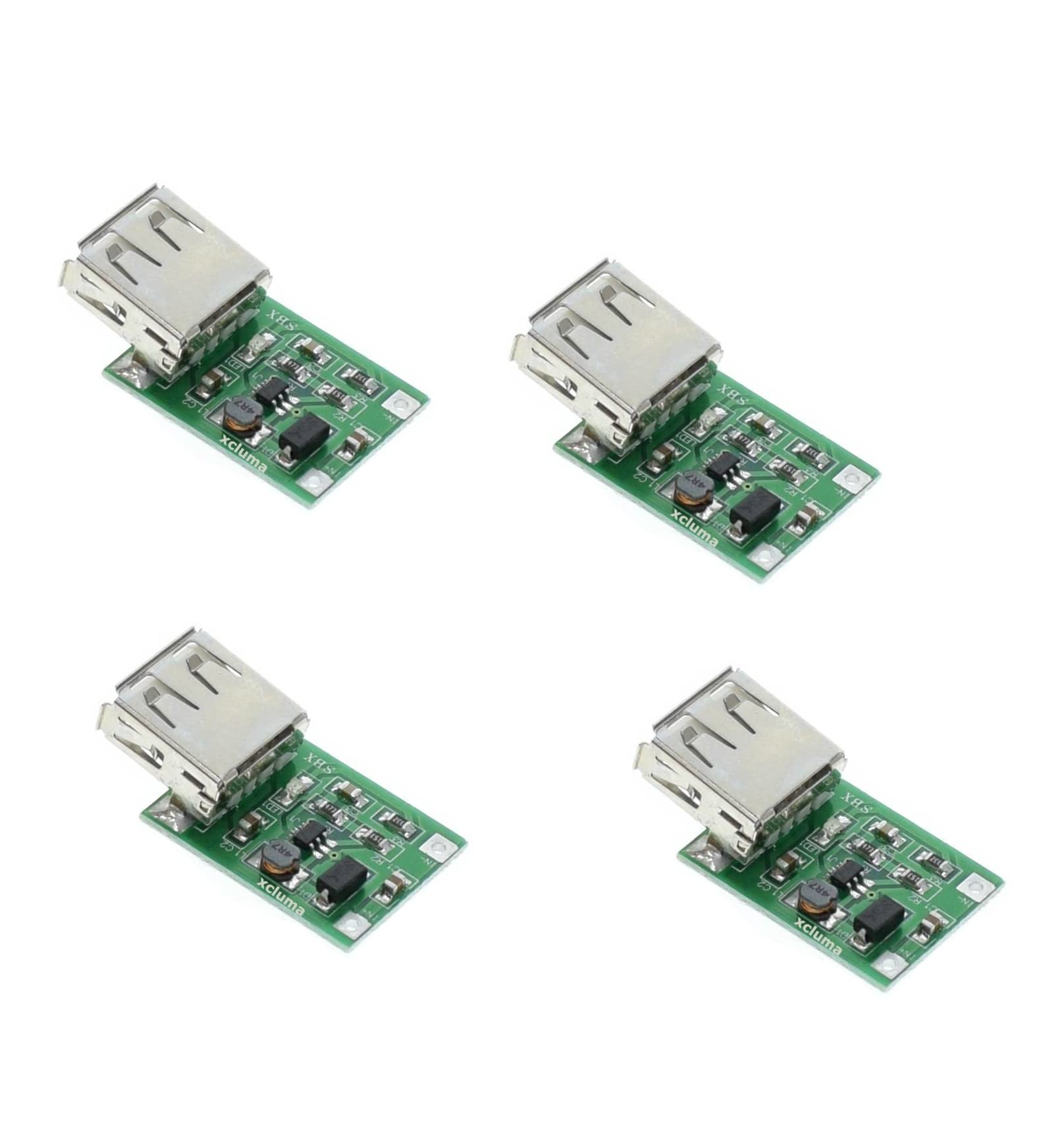 xcluma Dc 3V to 5V USB Output Step Up Power Module (Pack of 4)-picture-16