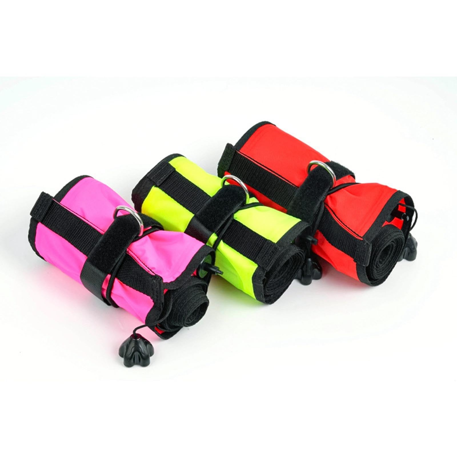 Bouée de Plongée Parachute de Signalisation Tube de Sécurité Marqueur Gonflable en Nylon avec Valve de Surpression Adaptée pour La Formation et L'Inst