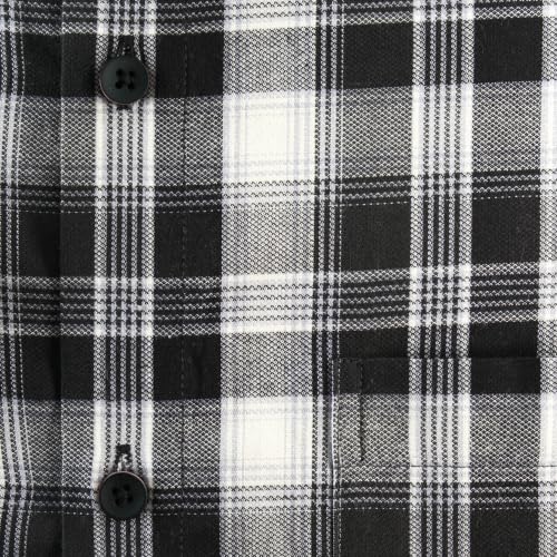 Image of 7-DAYS Men's Premium Check Shirt - 100% Cotton, Tailored Fit (Between Slim & Regular), Full Sleeve, with Pocket - Smart Office & Casual Look