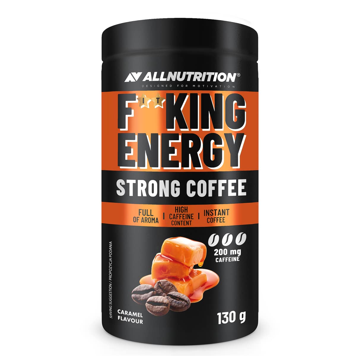 Allnutrition Fitking Energy Strong Caramel 130G