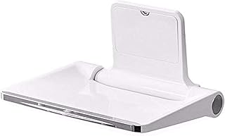 Montaje En Pared Plegable Taburete Ducha, Silla De Ducha para Personas Mayores, Asiento Bañera Adulto, Plegado De 90 Grados, Fácil De Instalar