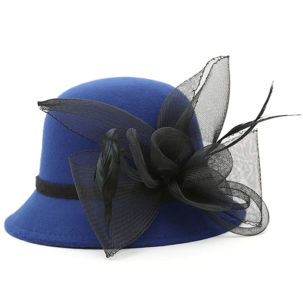 ChenXi Store Women's Kentucky Derby Racing Horse Organza Hat Church Wedding Dress Party Occasion Cap