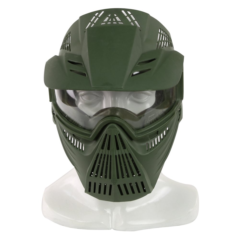 Maschera Softair Maschere Paintball Airsoft Tattico Full Face Protettiva Gear Mask Halloween Costume Accessori