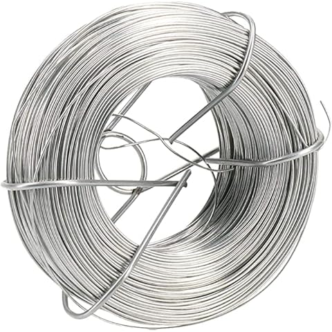 OCW Galvanised Wire for Gardens, Arts and Crafts, DIY, Floristry 125m roll of garden wire Cover