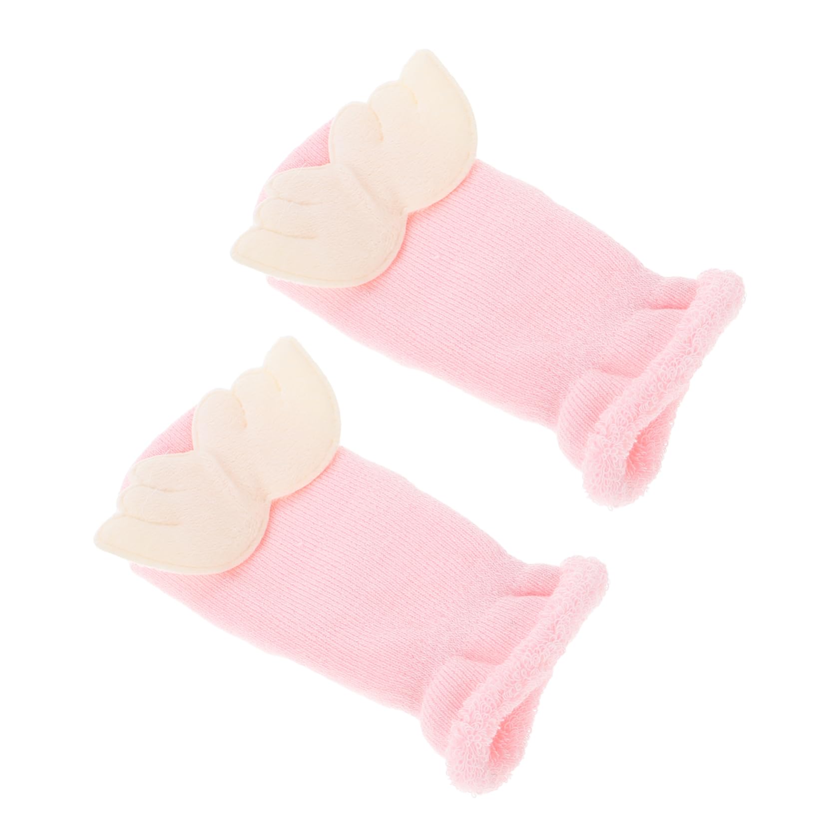 GLSTOY Velvet Anti-slip Baby Socks Grippy Socks for Infants Warm Fuzzy for Newborns Non Slip Thick Warm Lining Long for Toddlers Baby Shoes