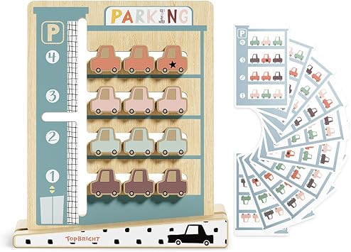 Topbright - 1211362023de0001 Educational Parking Game +36 Months in Wood