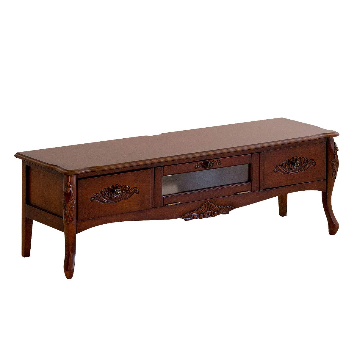 リビングボード/電話台 猫脚 幅60cm ブラウン 楽天市場】【6ヶ月保証付】猫脚リビングボード 幅60cm ブラウン