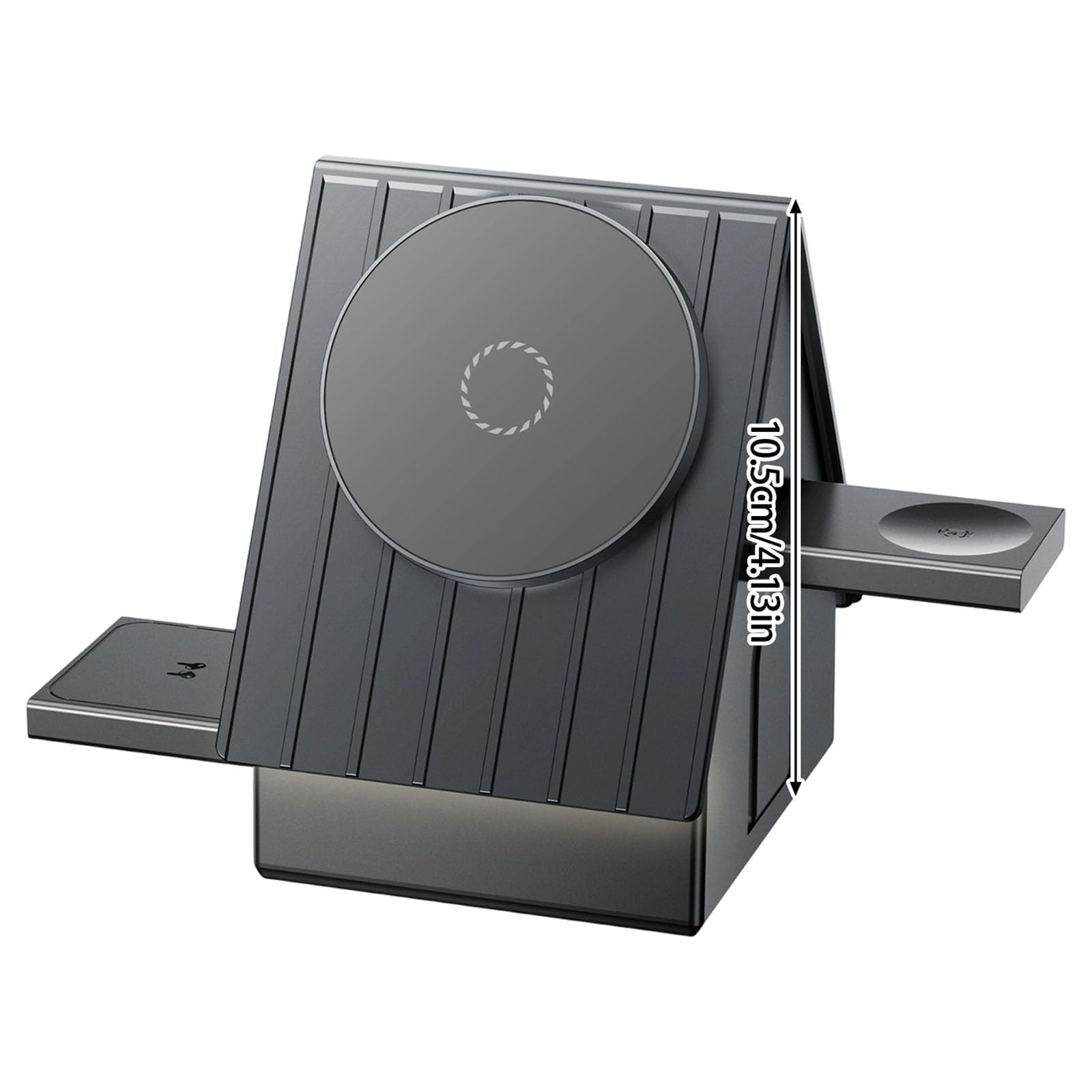 Station de charge permettant aux téléphones, écouteurs et montres intelligentes comme un accessoire 3 en 1 pour le chargement des écouteurs mobiles