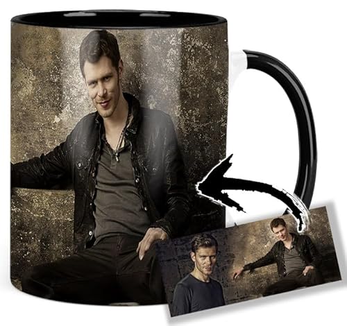 The Vampire Diaries The Originals Klaus Mikaelson Joseph Morgan Tasse Innen & Henkel Schwarz Keramikbecher Mug für 14,99 EUR bei amazon.de Bild: The Vampire Diaries The Originals Klaus Mikaelson Joseph Morgan Tasse Innen & Henkel Schwarz Keramikbecher Mug für 14,99 EUR bei amazon.de